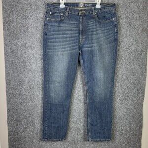 Levi Strauss Signature Gold Jeans Men 40 Blue Denim Straight Inseam 32